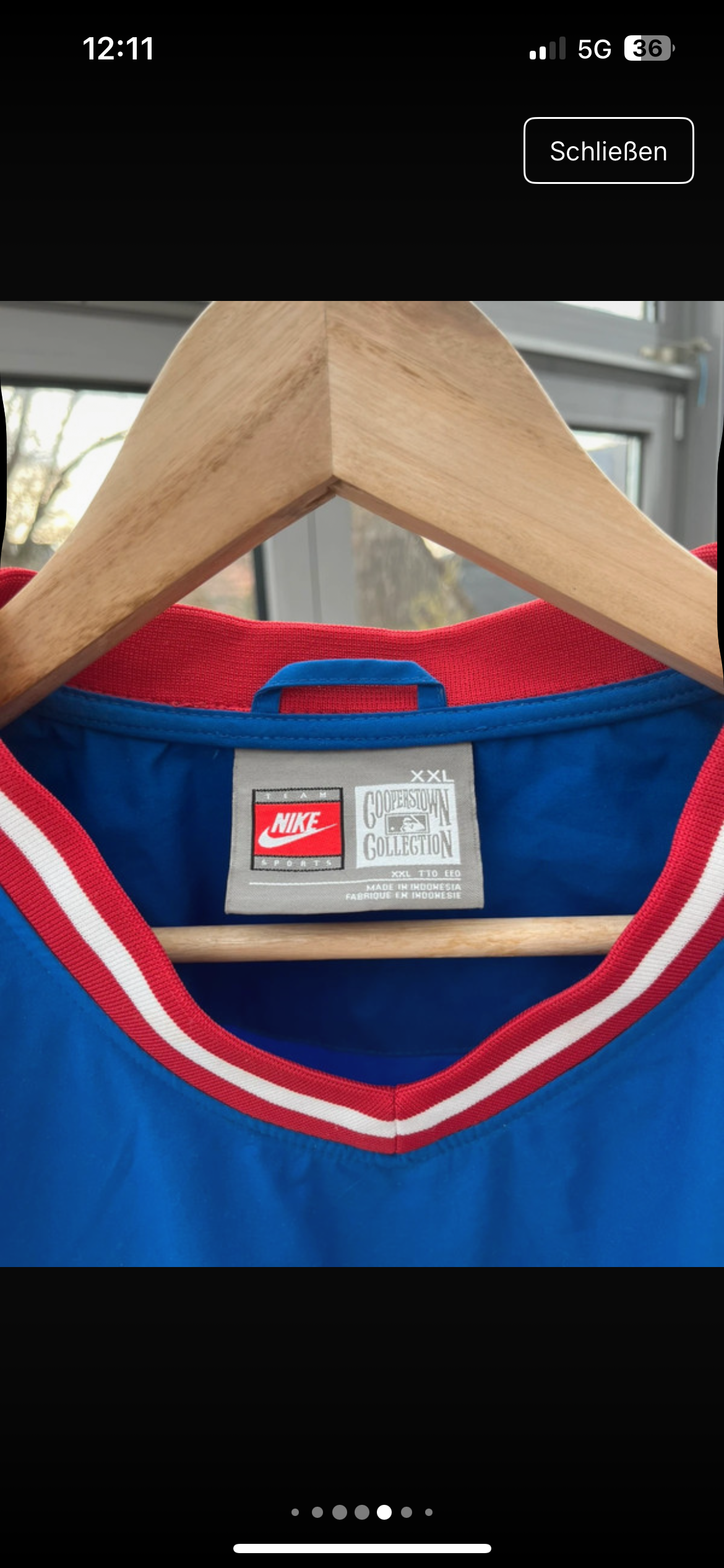 Nike Atlanta Braves Pullover Windbreaker 90s XXL