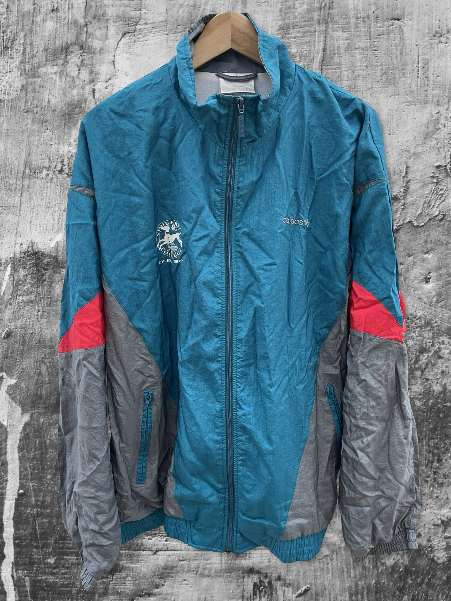 Adidas Vintage Retro 90s Windbreaker XL