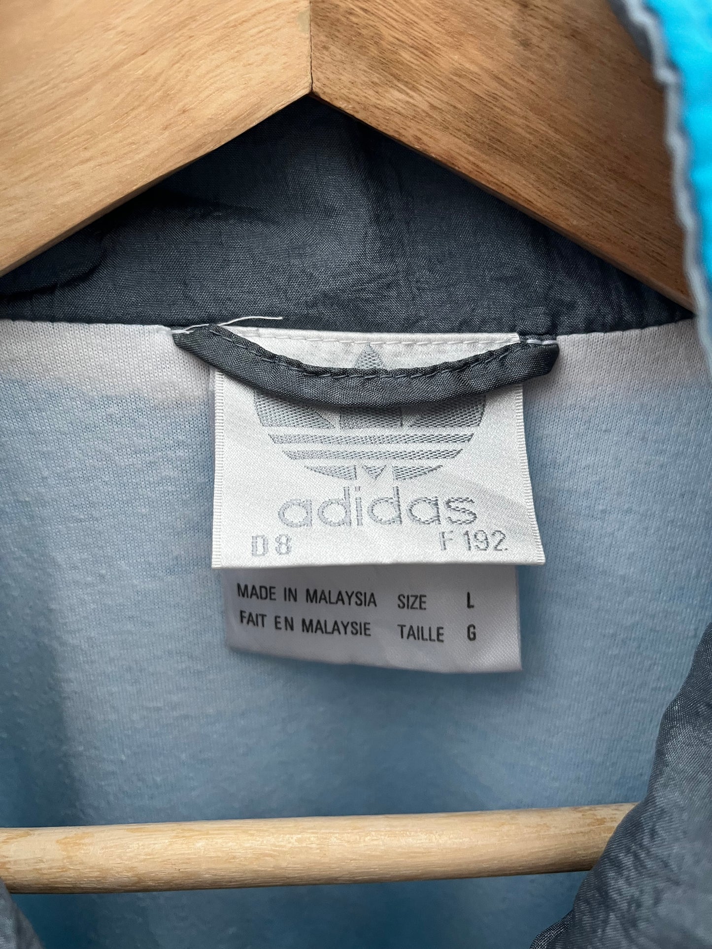 Adidas Vintage Retro 90s Windbreaker XL
