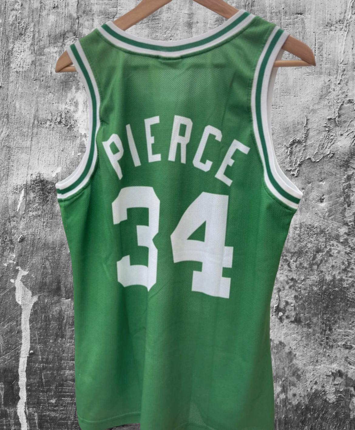 Retro Champion NBA 00s Boston Celtics #34 Pierce Jersey Medium