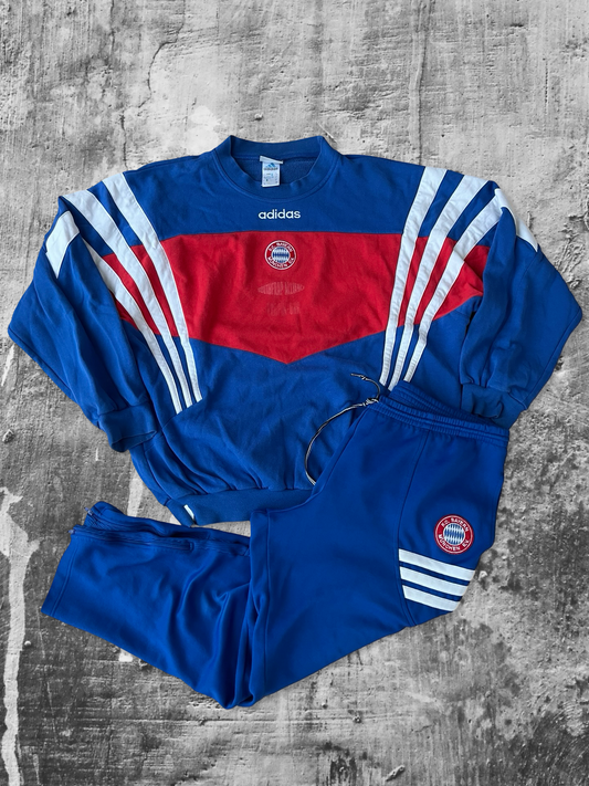 Vintage Adidas Bayern München 90s Tracksuit Set L (Southrap Alliance)