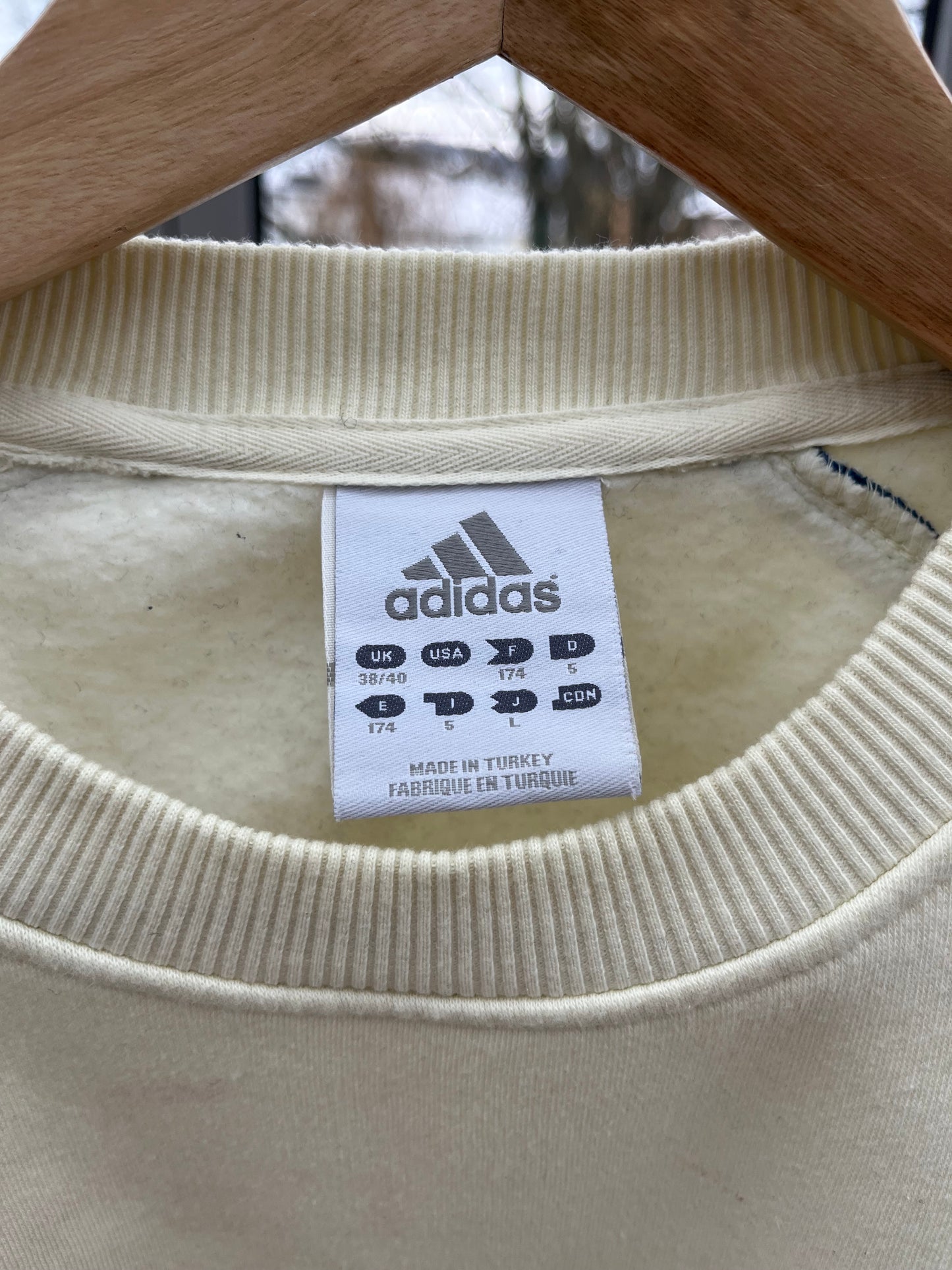 Adidas Vintage 90s Sweatshirt Crewneck M/L