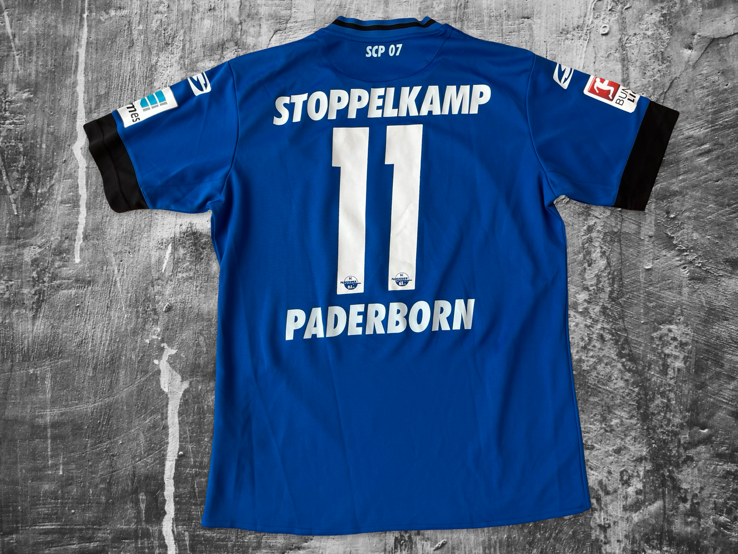 Saller SCP 09 Paderborn Bundesliga Stoppelkamp #11 Jersey M