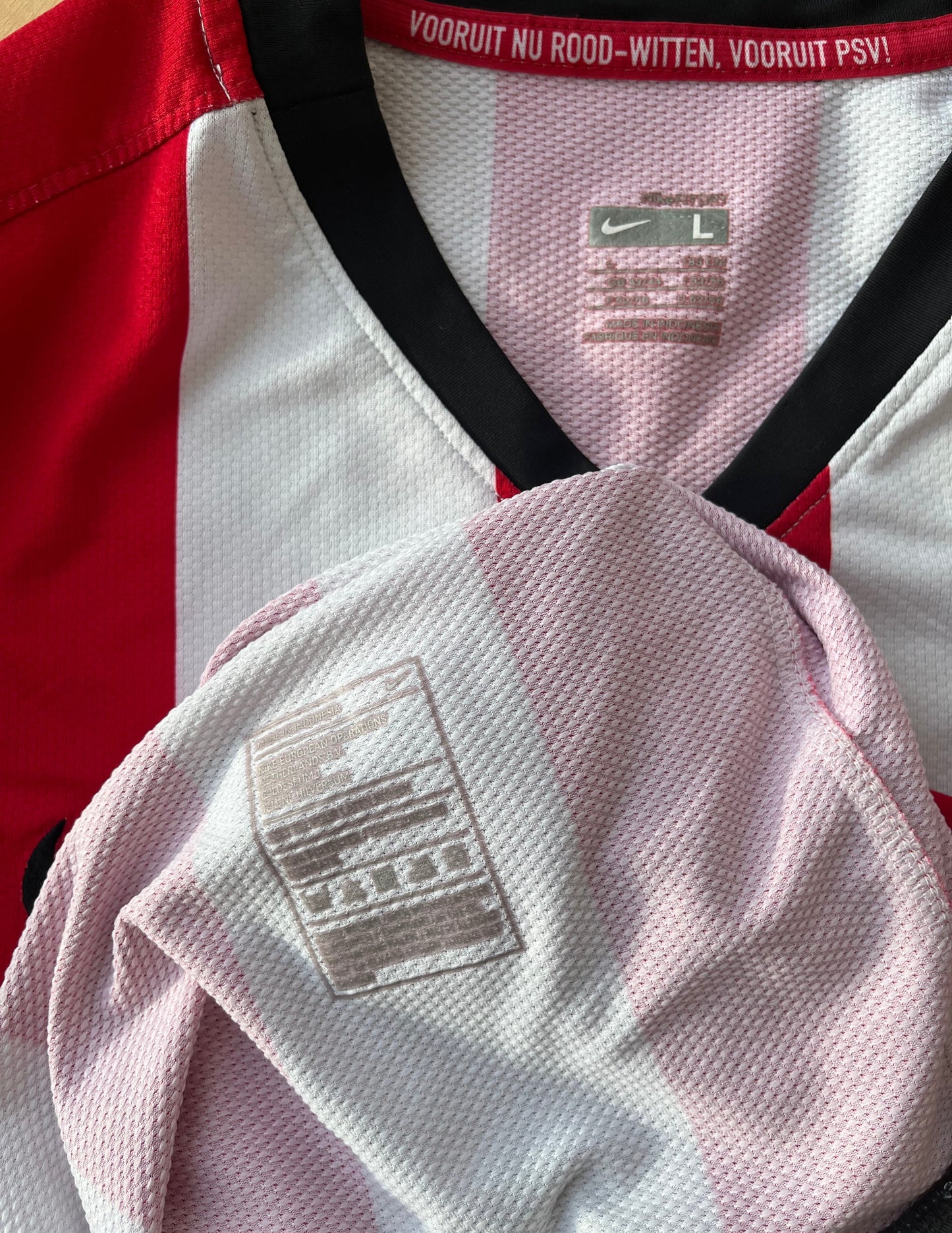 Nike PSV Eindhoven 2006/07 Player Issue #30 Väyrynen Jersey Large