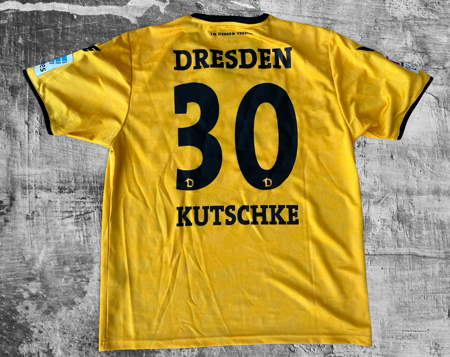 Erima Dynamo Dresden Bundesliga #30 Kutschke Jersey XL