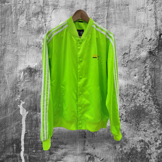 Adidas Retro Pharrell Williams Track Jacket Neon L
