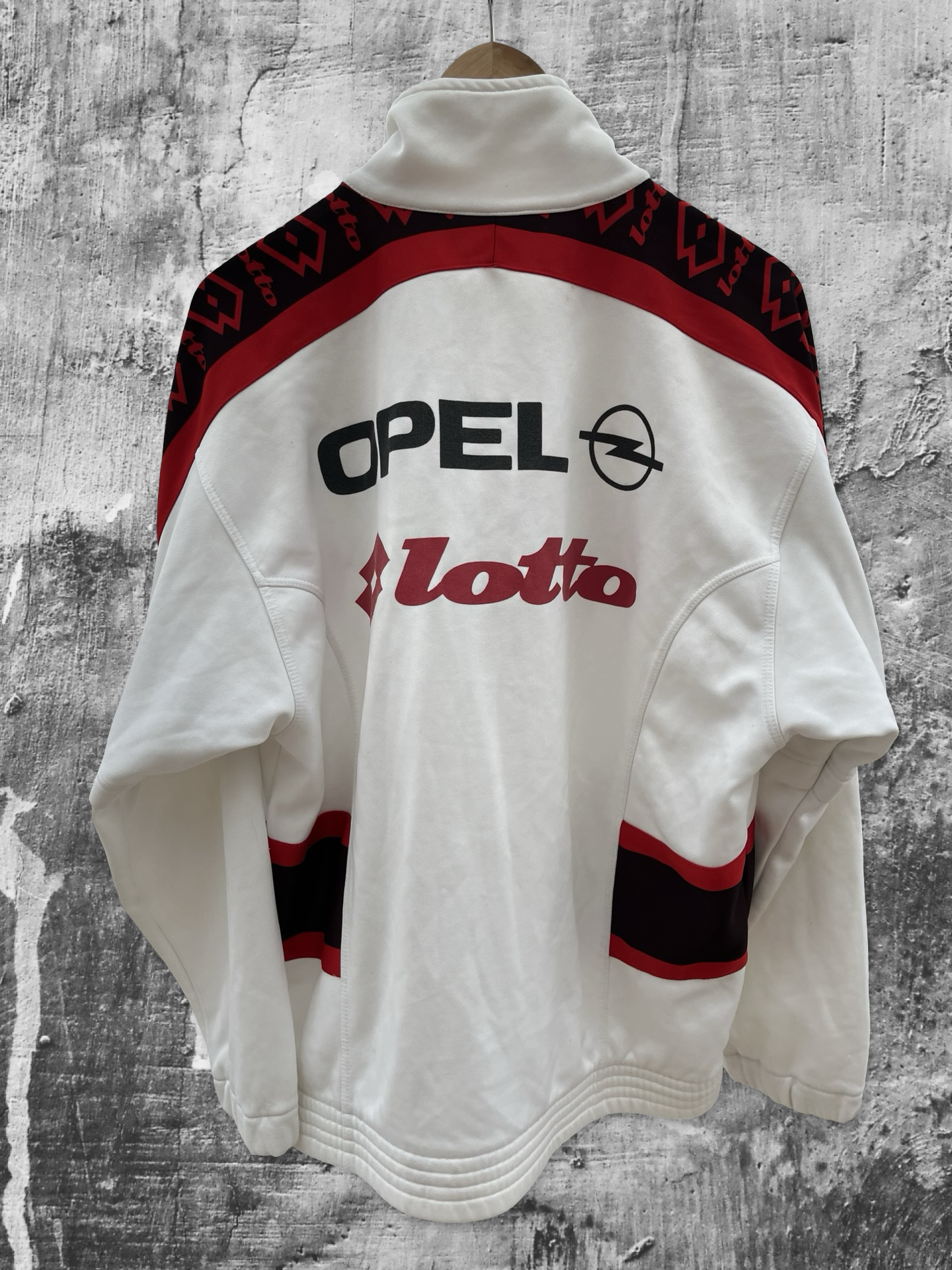 Vintage Lotto AC Milan 1995 Training Track Jacket L