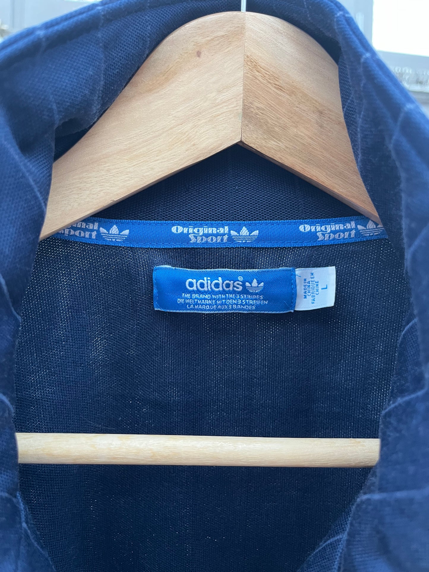 Adidas Retro 2000s Originals Track Jacket Large