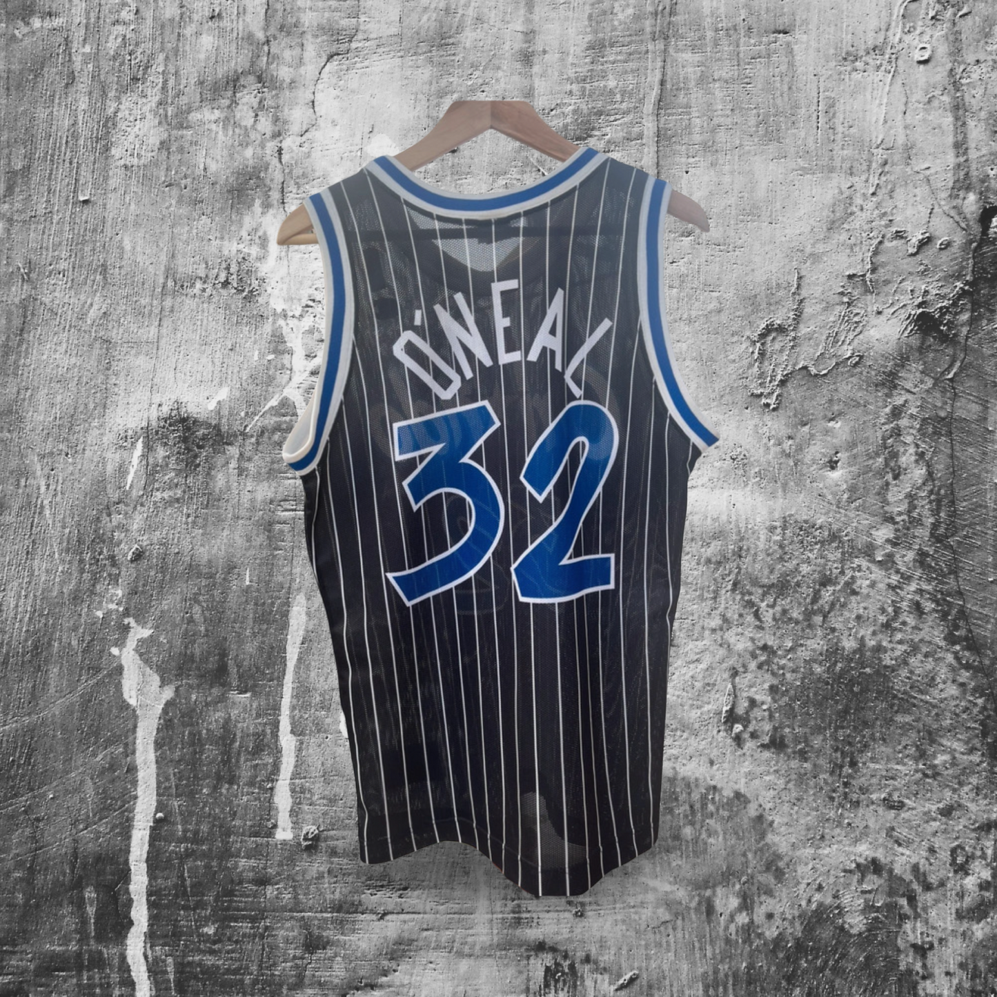 Retro 00s Champion Orlando Magic NBA Shaquille O‘Neal Jersey S