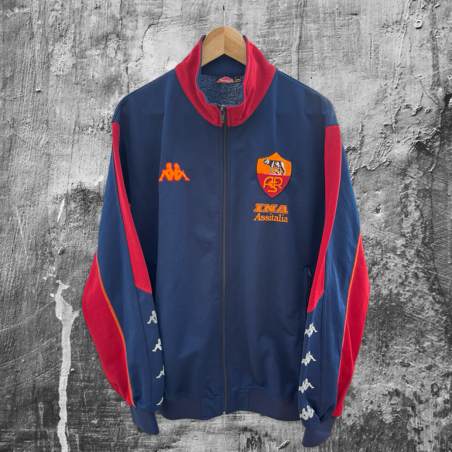 Kappa Vintage AS Roma 2002-2003 Track Jacket XL