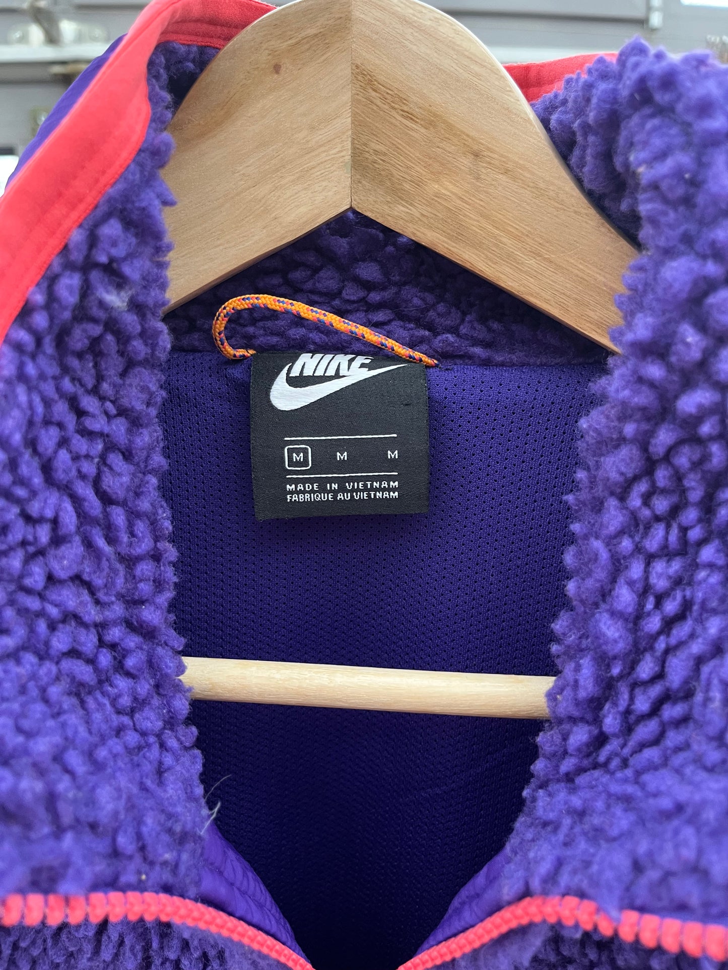 Nike Sherpa Fleece Vest – Colorblock M