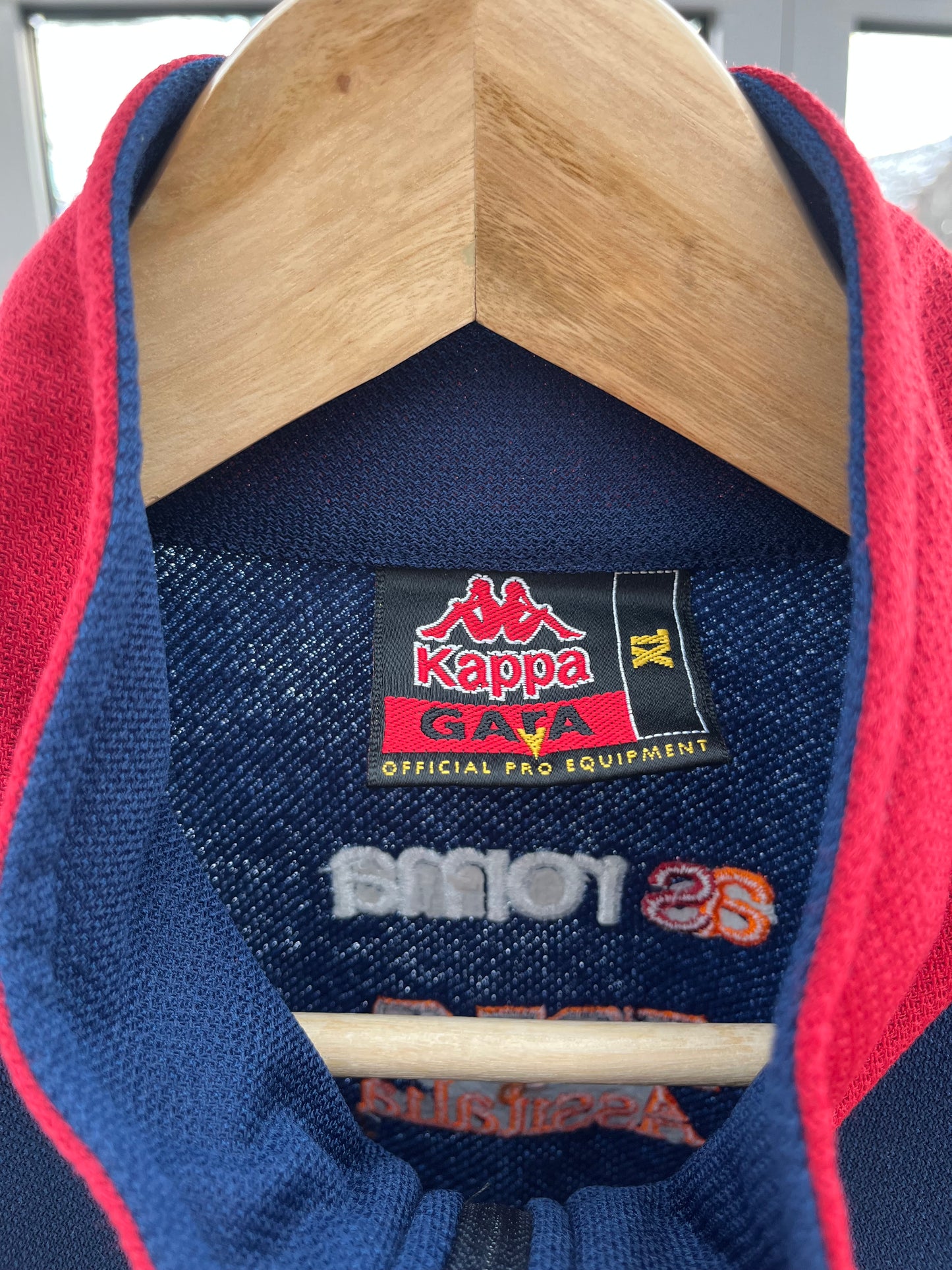 Kappa Vintage AS Roma 2002-2003 Track Jacket XL