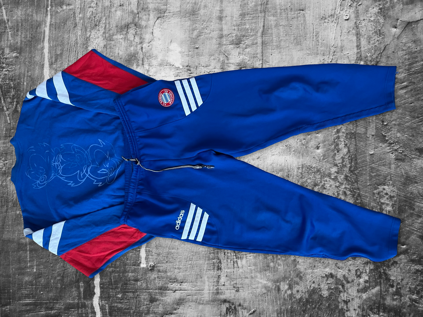 Vintage Adidas Bayern München 90s Tracksuit Set L (Southrap Alliance)