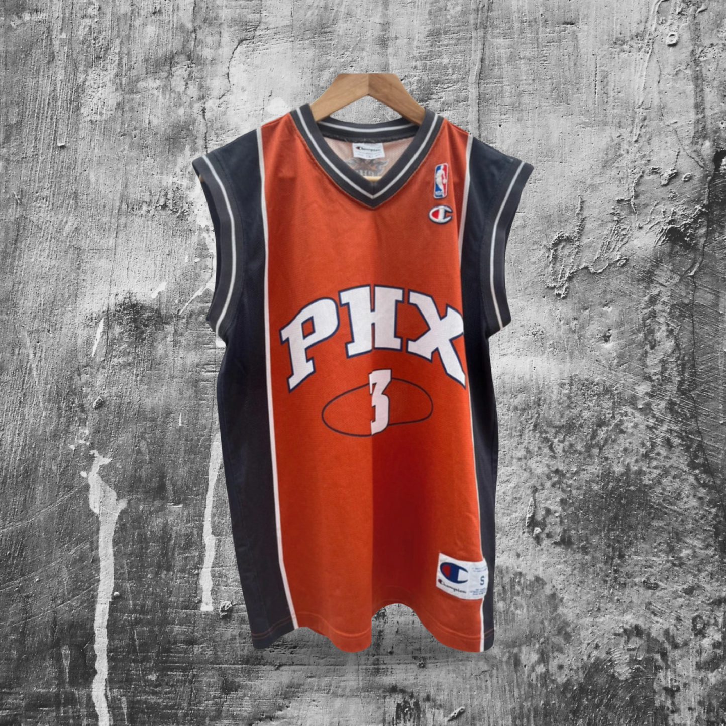 Retro Champion NBA 00s Phoenix Suns #3 Boris Diaw Jersey S/M