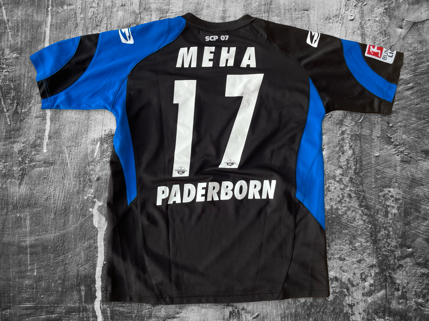 Saller SCP 09 Paderborn Bundesliga 2012/13 Meha #17 Player Issue Jersey M