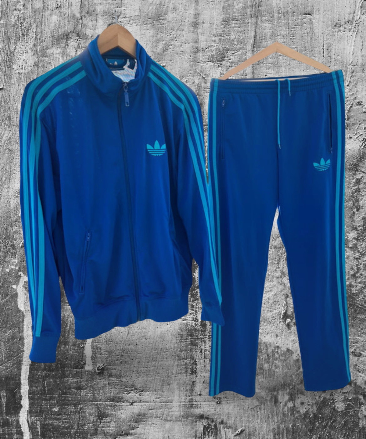 Adidas Retro Firebird 2000s Tracksuit Set S