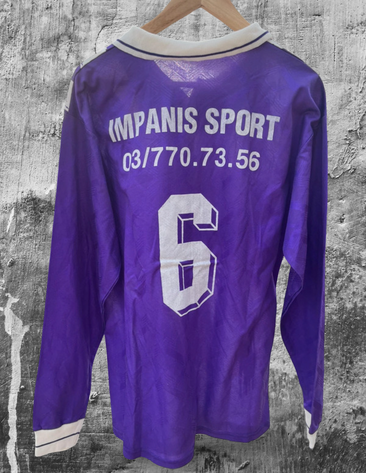 Retro Mitre 90s Football Jersey Long Sleeve Shirt XL