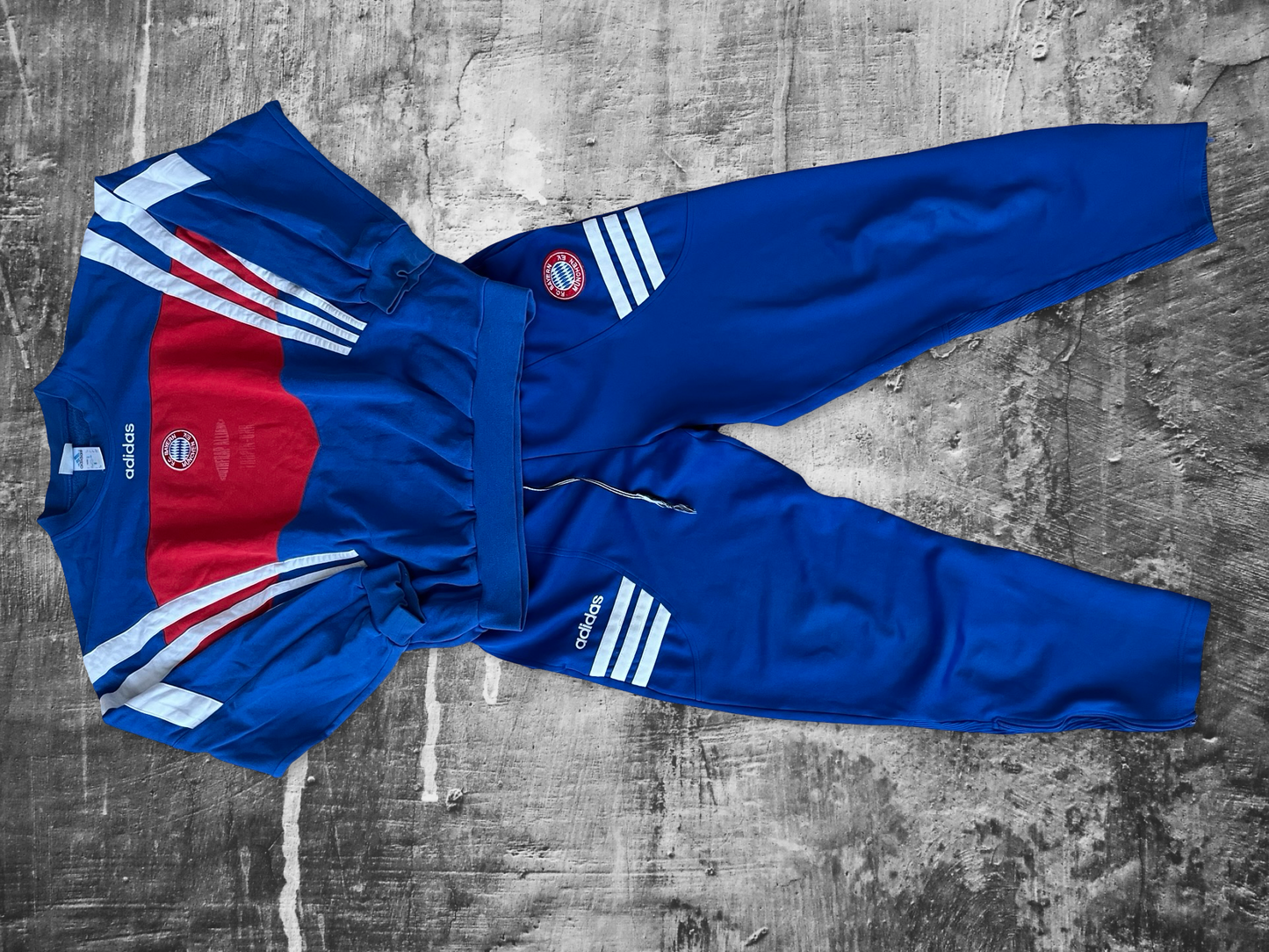 Vintage Adidas Bayern München 90s Tracksuit Set L (Southrap Alliance)