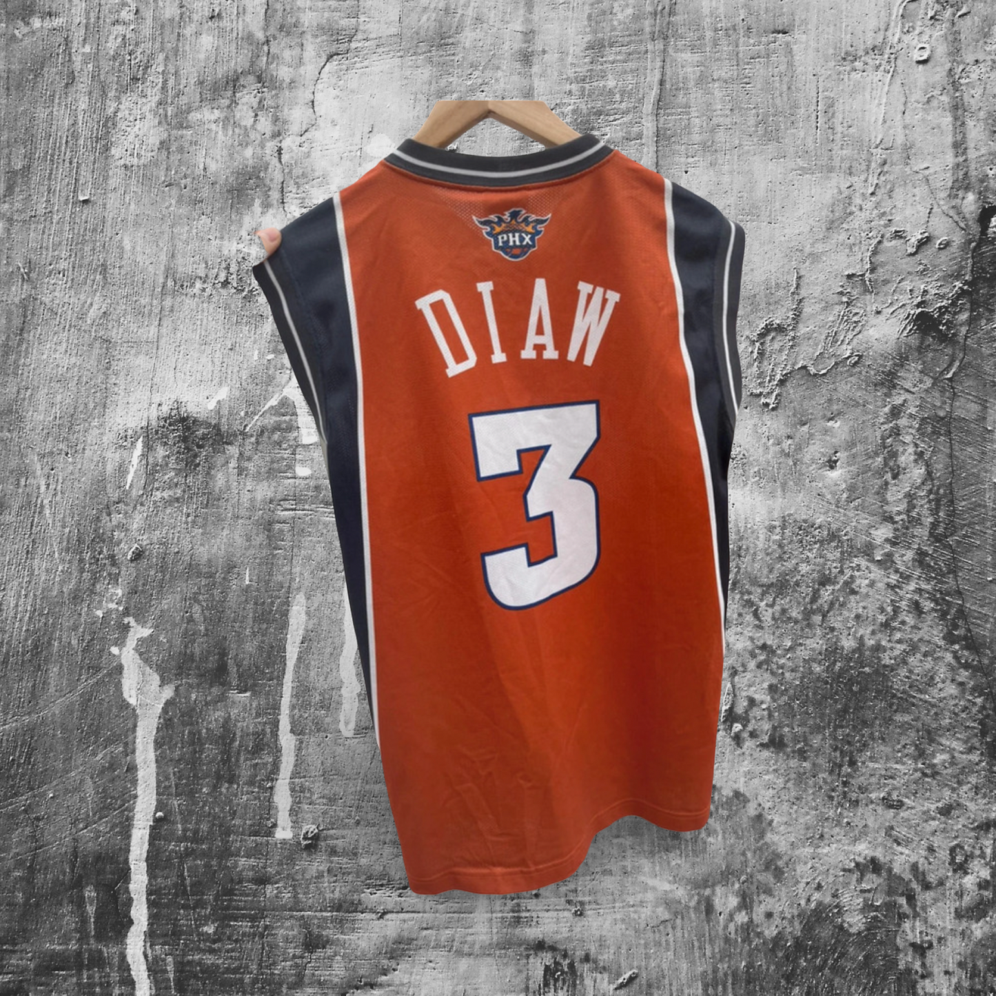 Retro Champion NBA 00s Phoenix Suns #3 Boris Diaw Jersey S/M